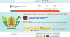 Desktop Screenshot of hindujahealthcare.com